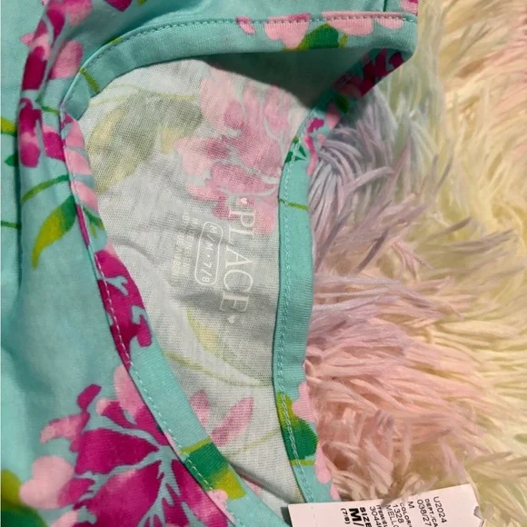 The Children's Place Floral Dress - Pink and Blue - Picture 2 of 2